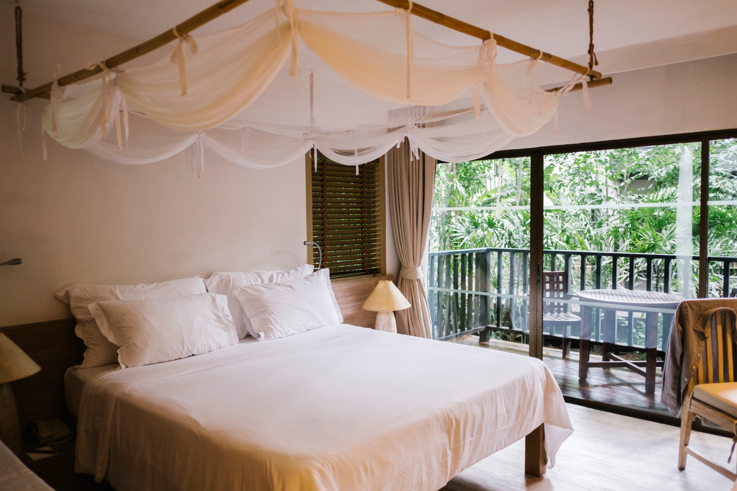 Chambre de luxe et détente à l'hôtel